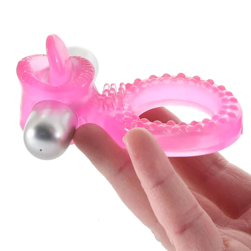 Teaser Tongue Vibrating Enhancer Ring