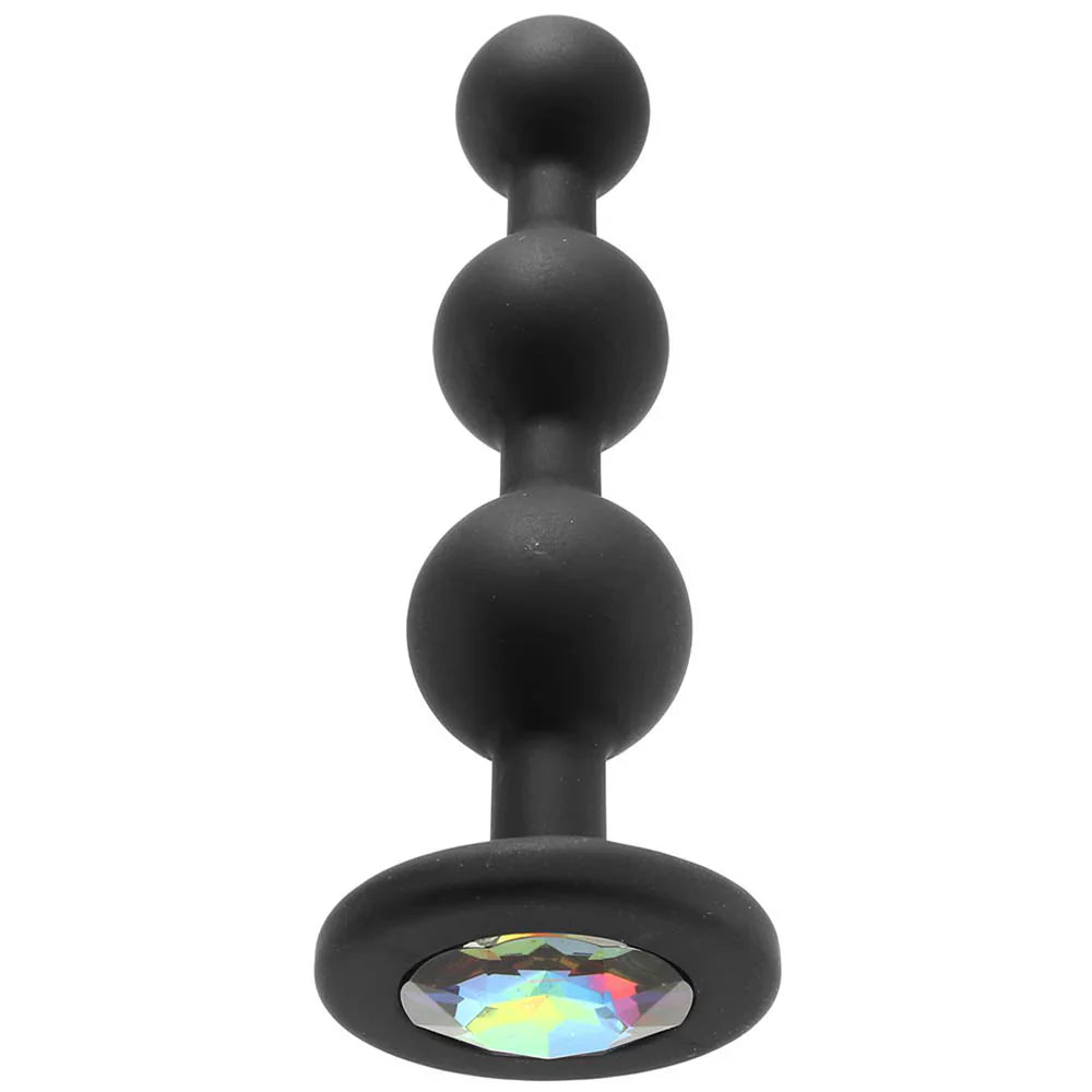 Glams Ripple Beaded Plug – Sparkle With Every Bead ✨🍑