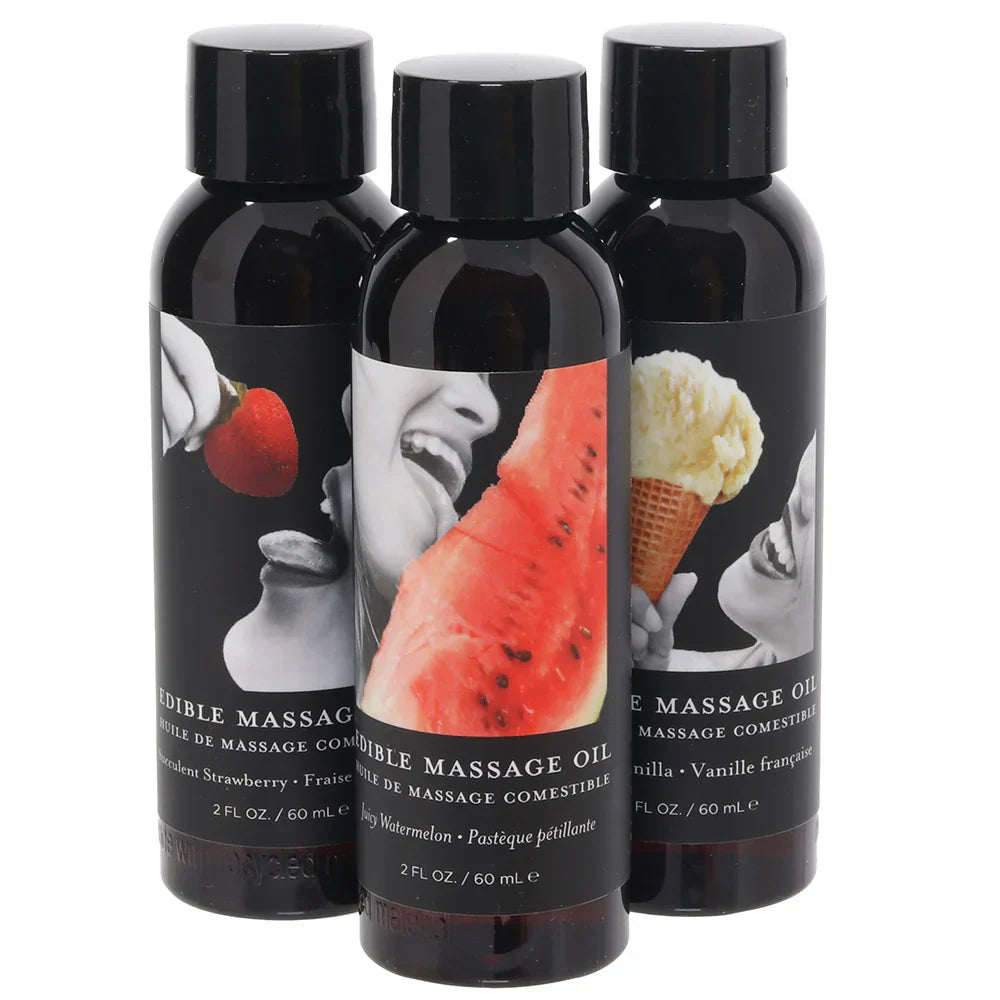 Hempseed Edible Massage Oil Gift Set