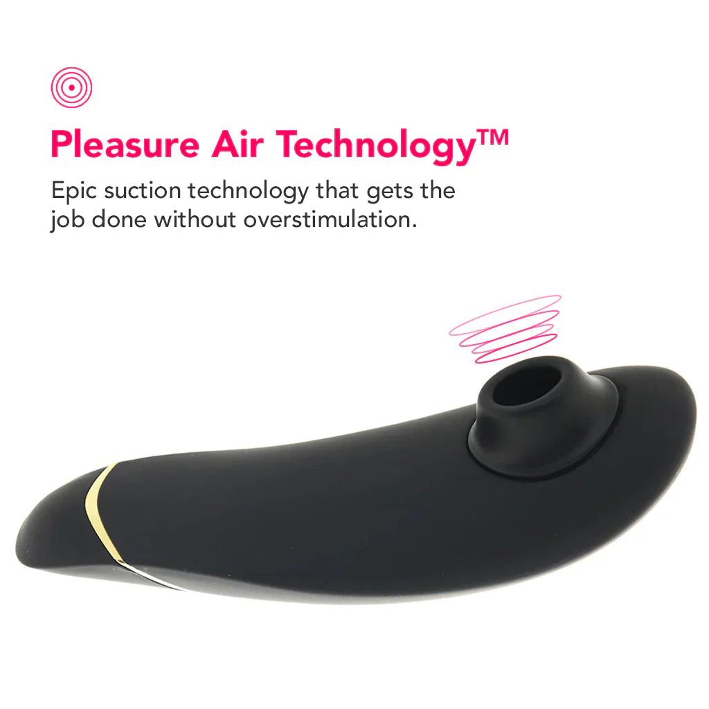 Womanizer Premium 2 Pleasure Air Stimulator in Black