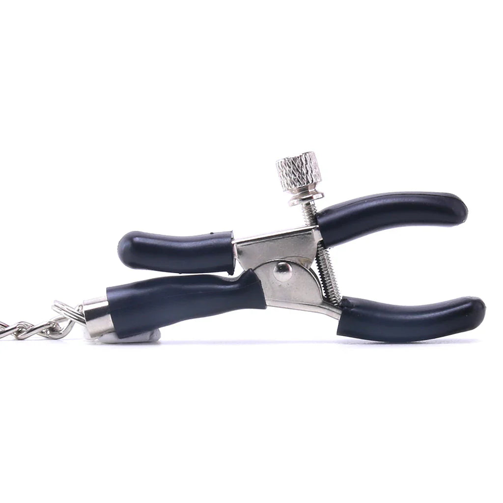 Fetish Fantasy Alligator Nipple Clamps – Adjustable Pinch, Maximum Pleasure 🖤