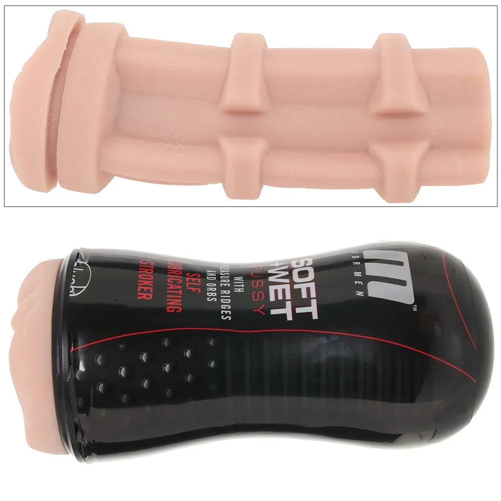 M For Men Soft + Wet Pussy in Pleasure Ridges & Orbs