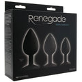 Renegade Triple Ace Silicone Butt Plug Kit