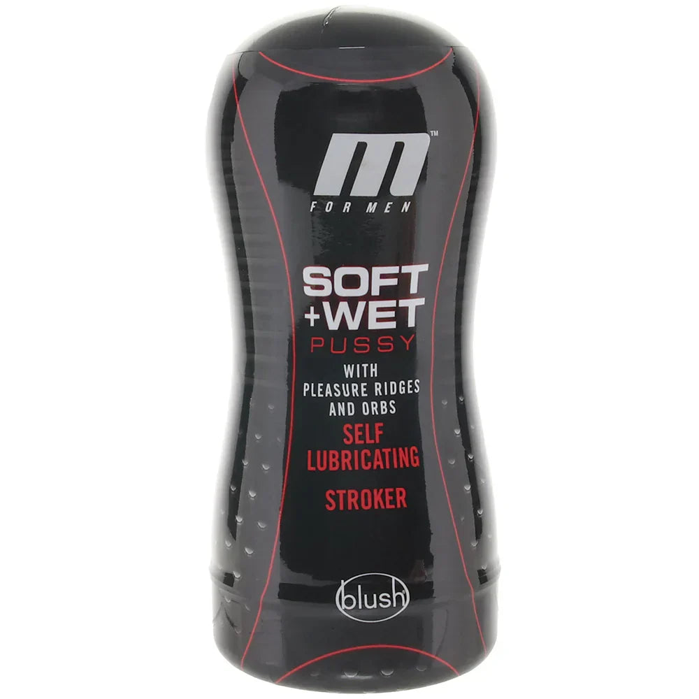 M For Men Soft + Wet Pussy in Pleasure Ridges & Orbs