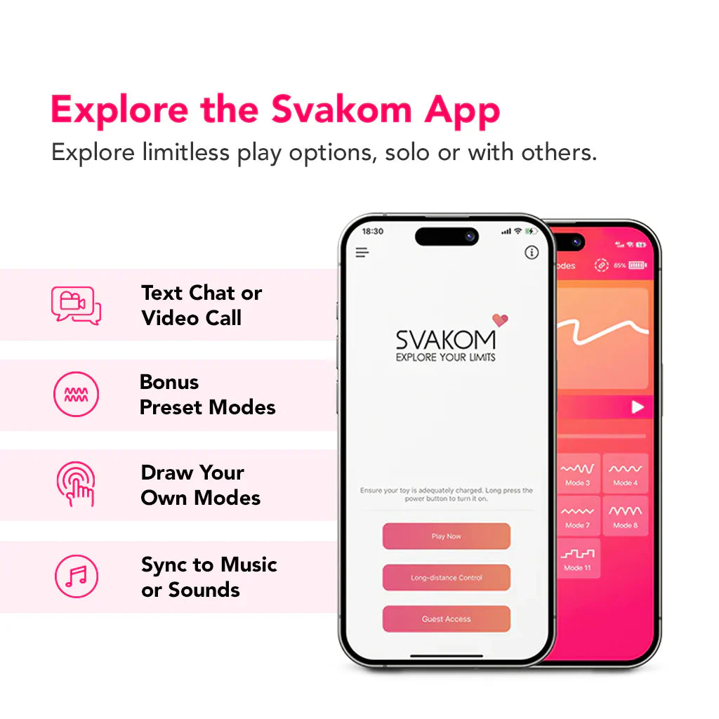 Svakom Pulse Lite Neo – App-Controlled Suction Stimulator in Lavender 💜✨