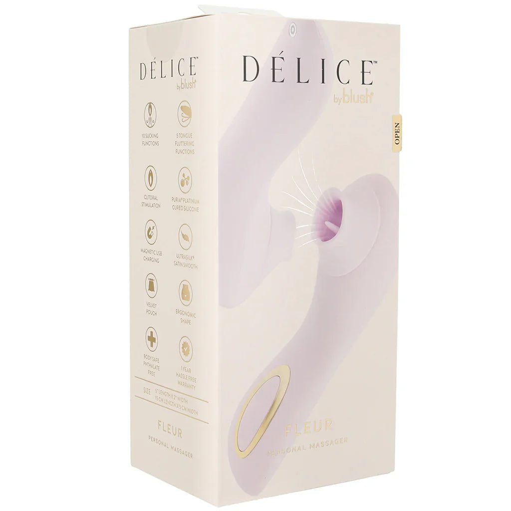 Delice Fleur Fluttering Suction Vibe