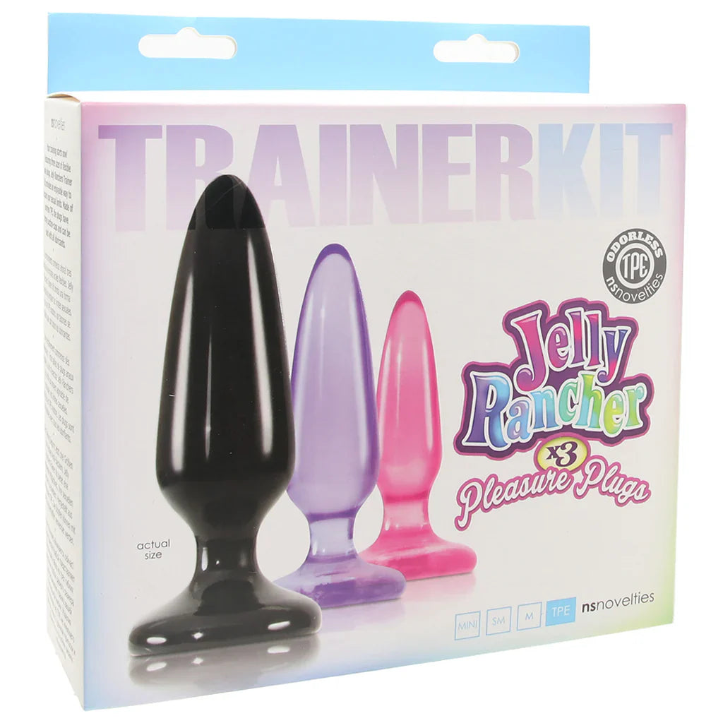 Jelly Rancher Anal Trainer Pleasure Plugs Kit – Colorful Training, Serious Pleasure 🍬🍑