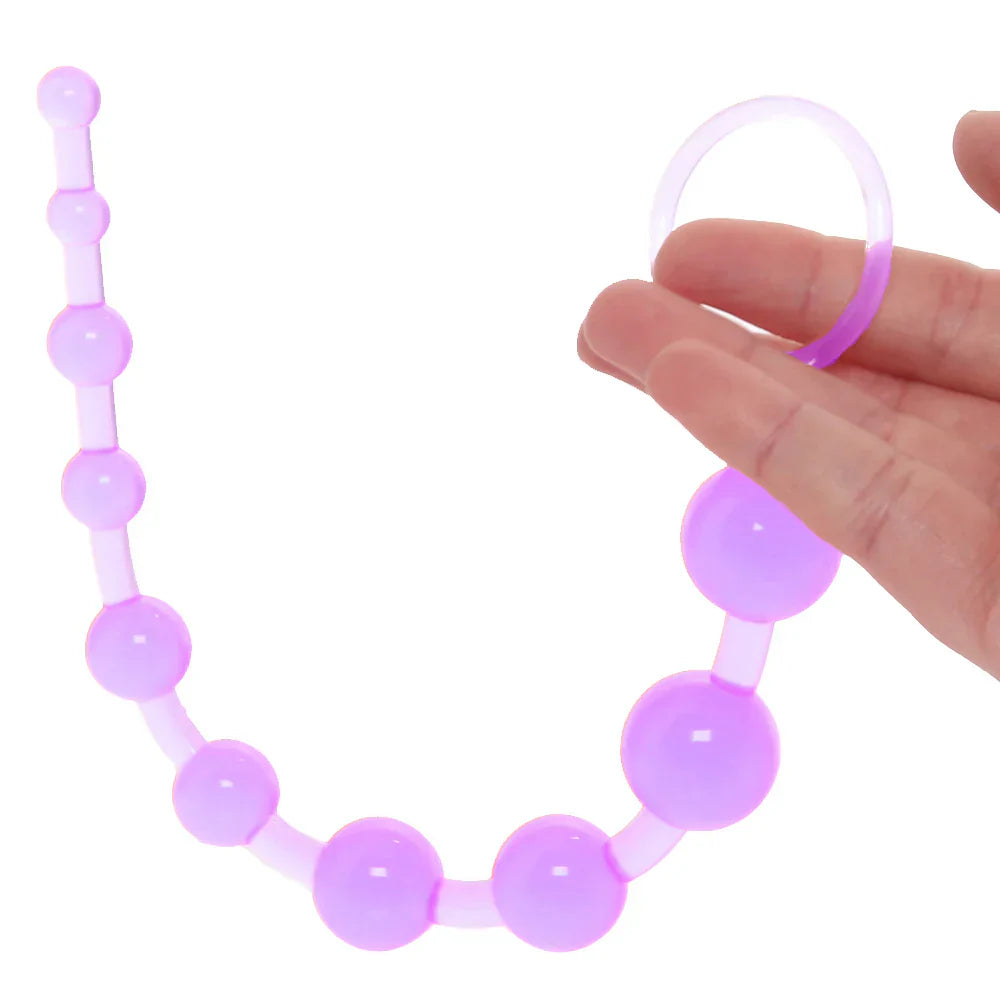 X-10 Anal Beads in Purple