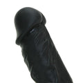 Small Silicone Colours Dildo 7" – Black