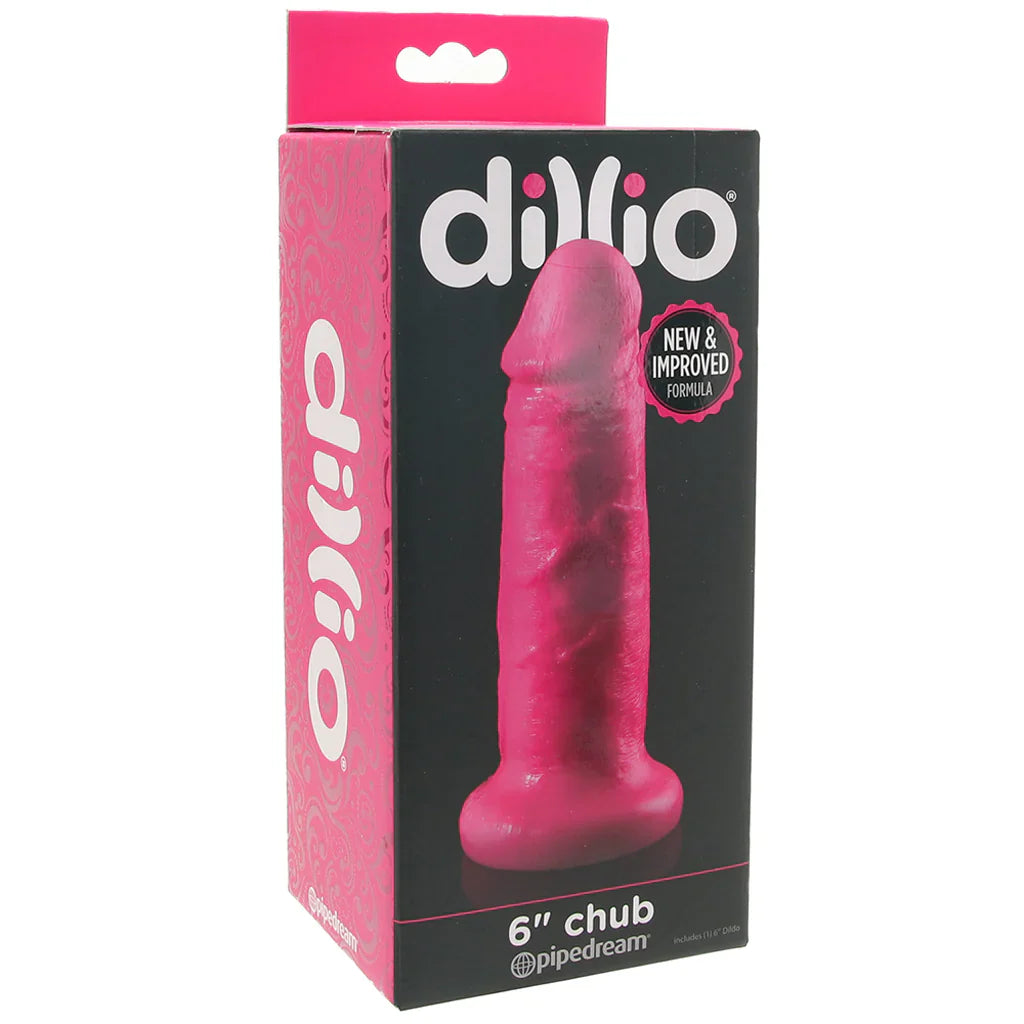Dillio 6" Chub – Thick, Flexible & Always Ready 🍆