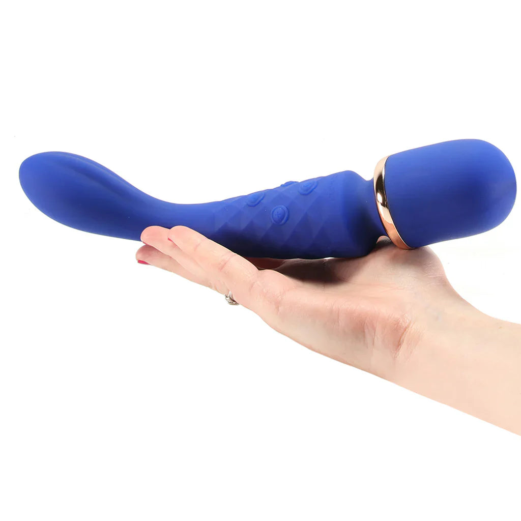 BodyWand Luxe 2-Way Wand – Blue