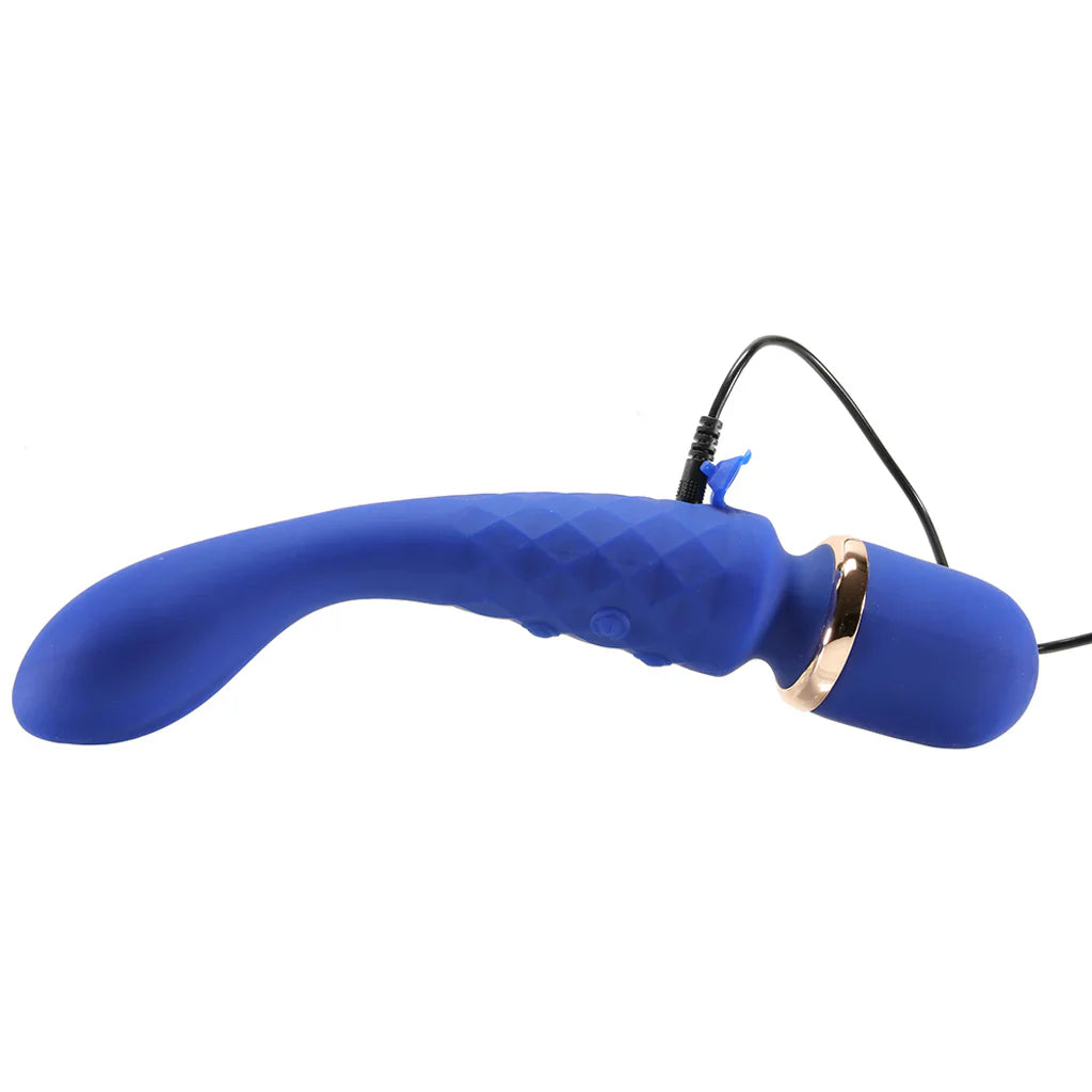 BodyWand Luxe 2-Way Wand – Blue