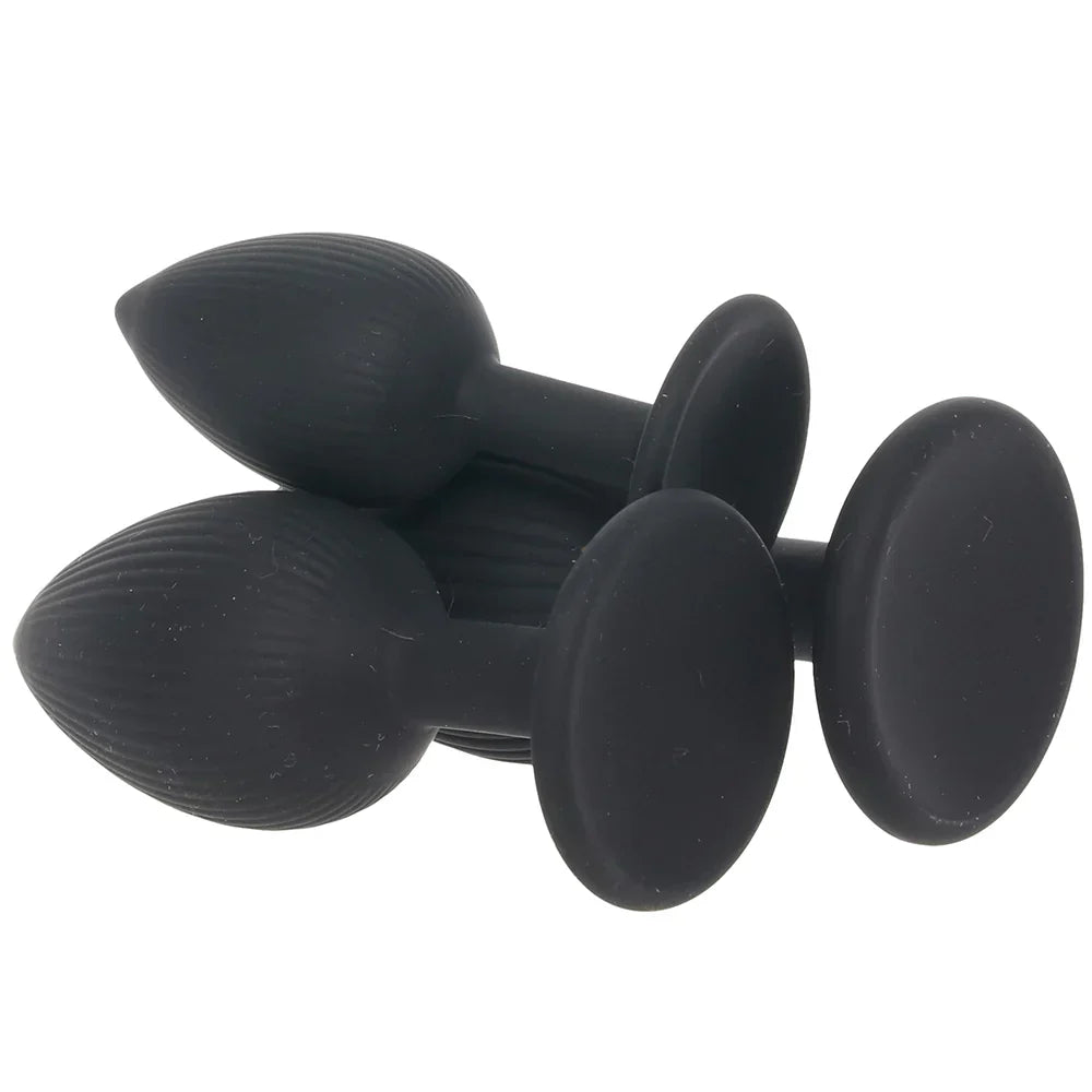 Renegade Triple Ace Silicone Butt Plug Kit