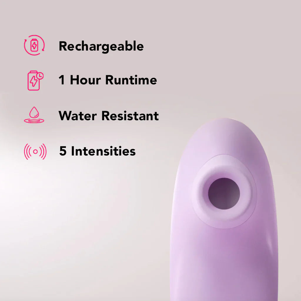Svakom Pulse Lite Neo – App-Controlled Suction Stimulator in Lavender 💜✨