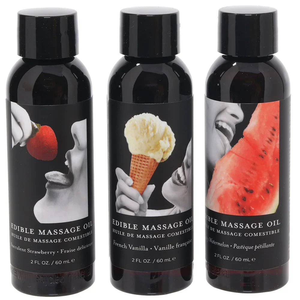 Hempseed Edible Massage Oil Gift Set