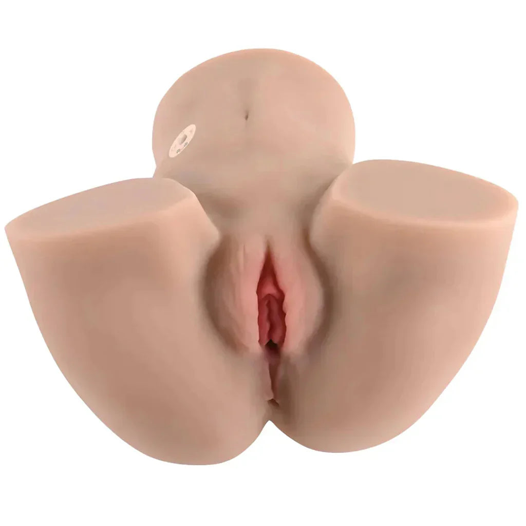 Rear Beauty Sucking & Vibrating Masturbator in Light